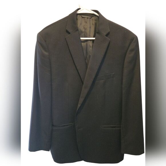 Calvin KleinMen's Slim-Fit Wool Natural Stretch Suit Jacket 44R - Picture 1 of 8